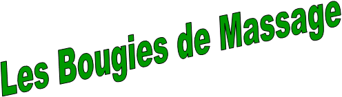 Les Bougies de Massage